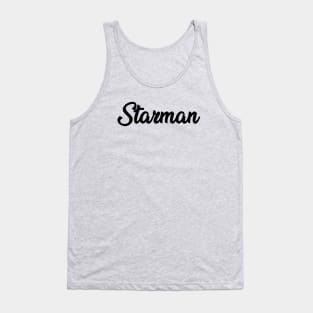 Starman, black Tank Top